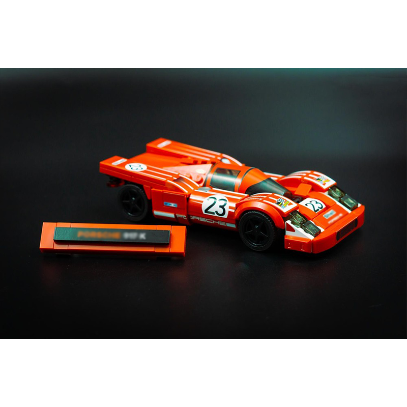 Vintage Collectible Cars - 232Pcs Blok Bangunan Mobil Balap Vintage