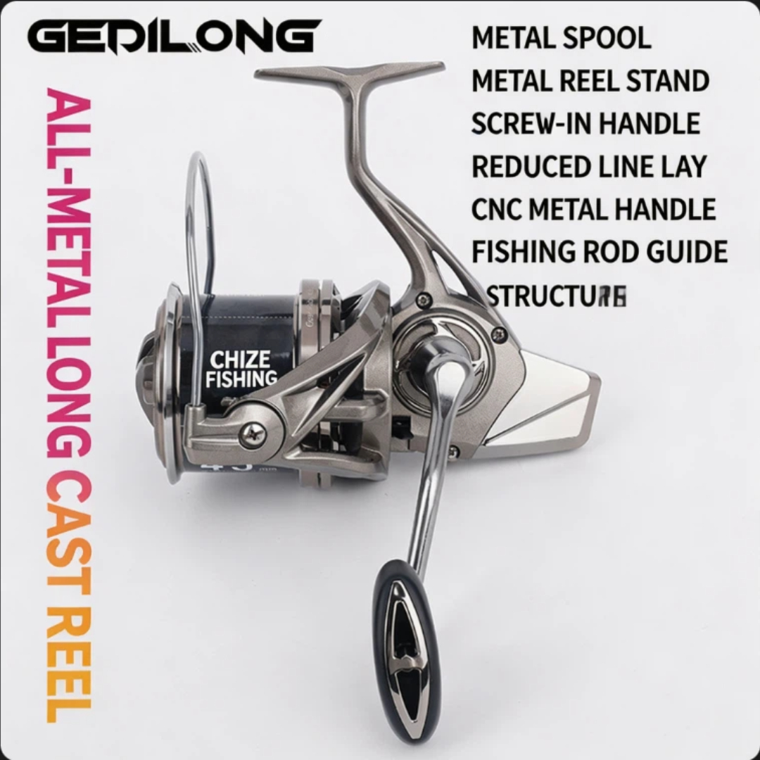 Developing Tank Reel - GEDILONG Spinning Reel Full Metal Long