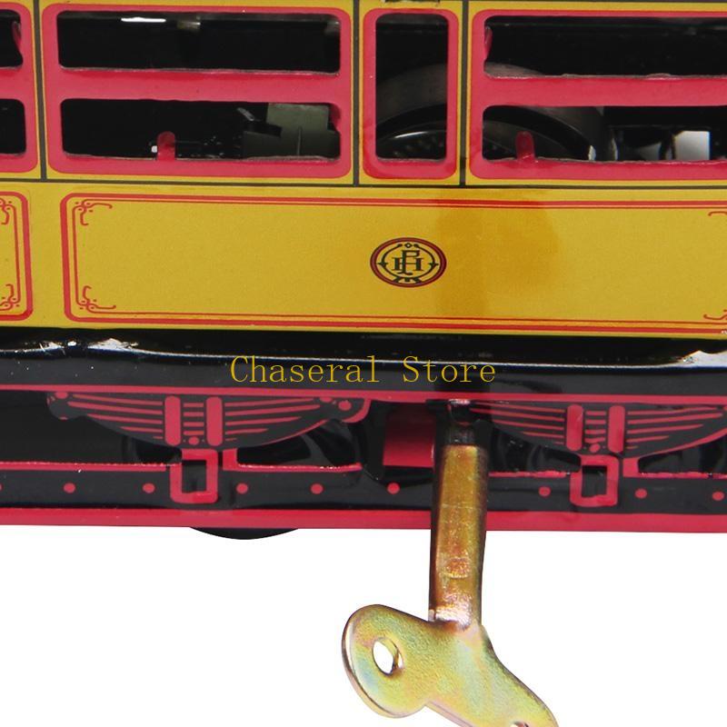 Vintage Collectible Toys - E7CE Retro Wind Up Up Tram