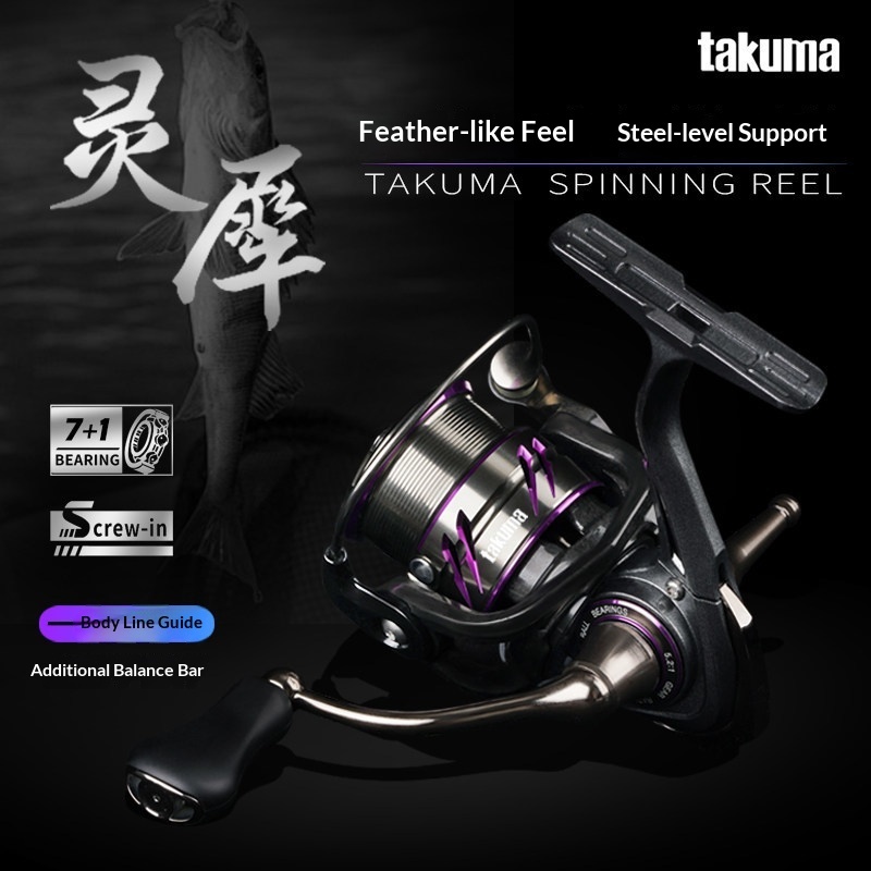 Developing Tank Reel - Reel Pemintal Takuma Ringan, Lemparan Jauh,