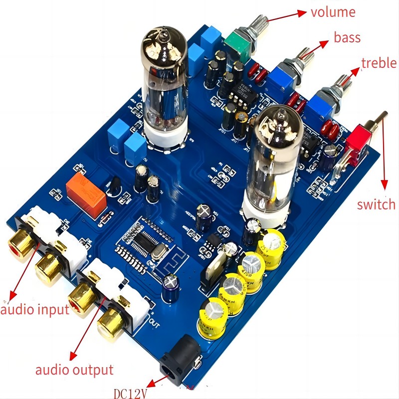 Papan Amplifier tabung vakum 6 - Tube Amplifier Part ulasan dan harga