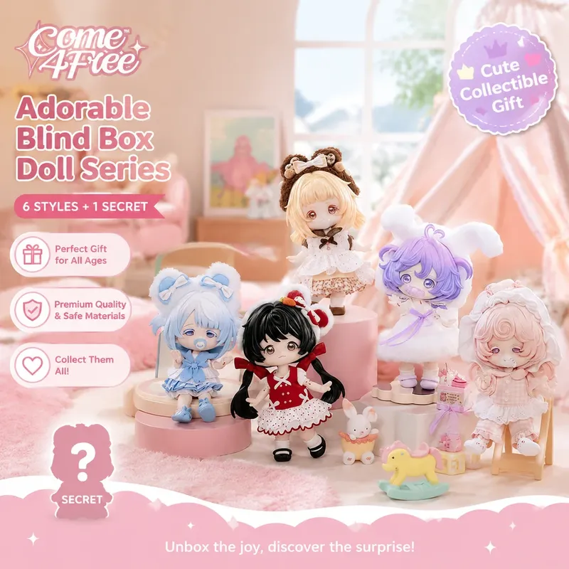 Come4free Blind Box Series Bjd - Collectible & Vintage Dolls For Halloween ulasan dan harga