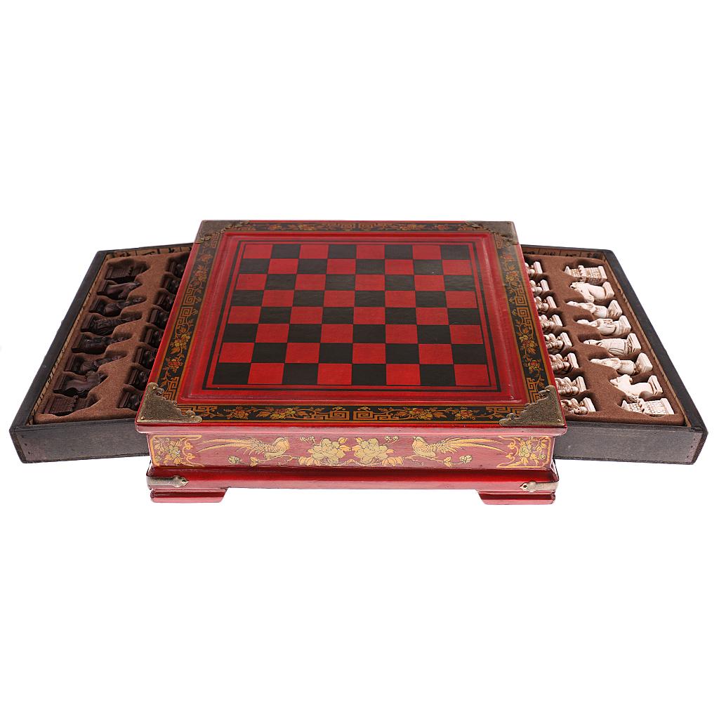 Set Catur Cina Resin Antik Per - Vintage Collectible Board Games ulasan dan harga