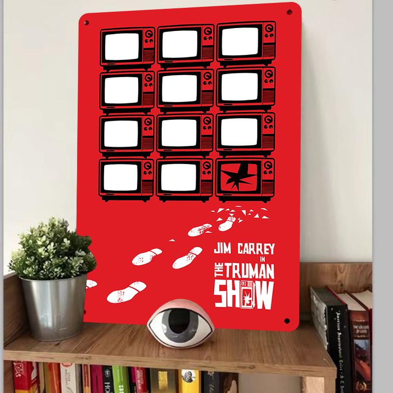 The Truman Show Jim Carrey Pos - Vintage Collectible Show ulasan dan harga