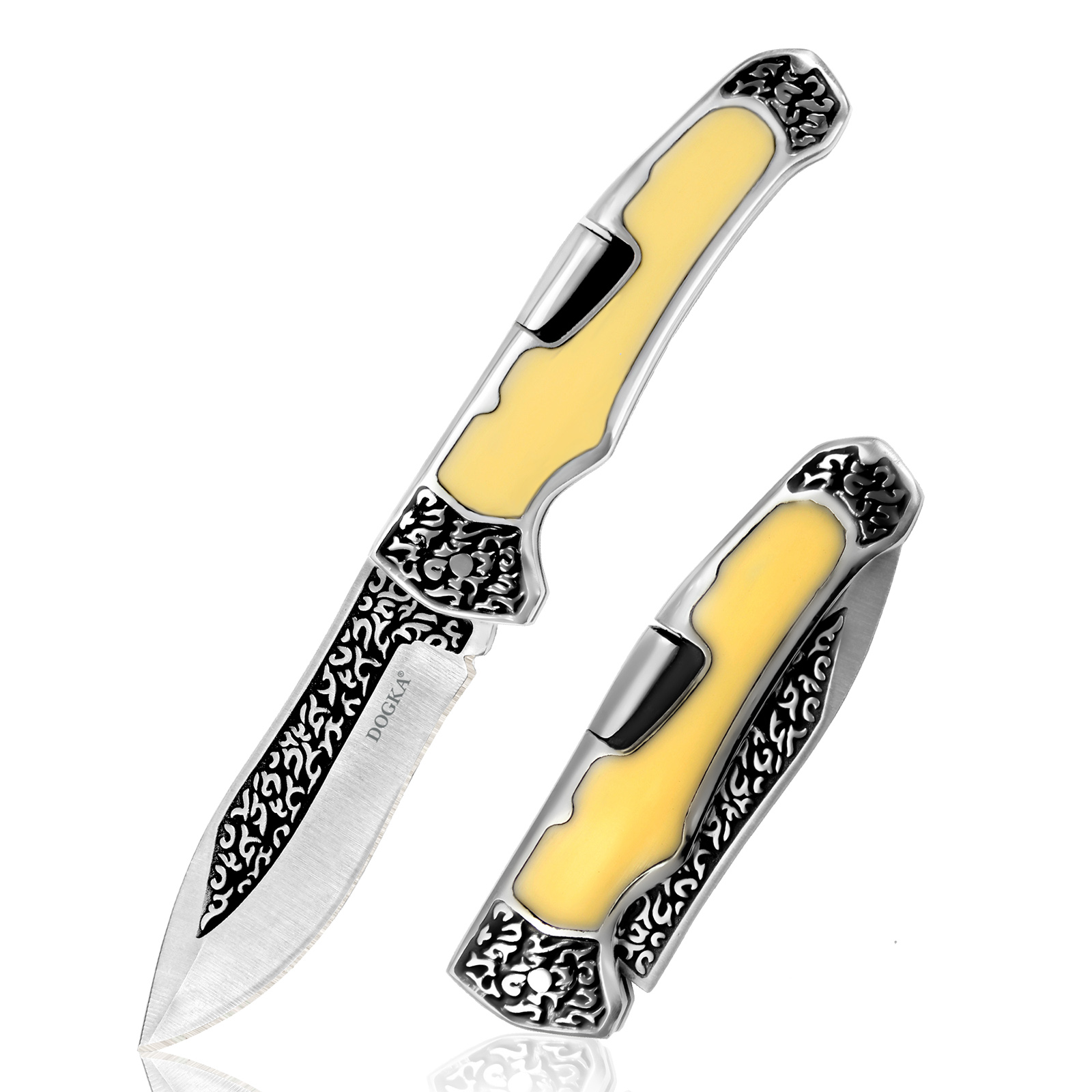 Alat Utilitas Lipat Berukir Vi - Vintage Collectible Pocket Knives ulasan dan harga