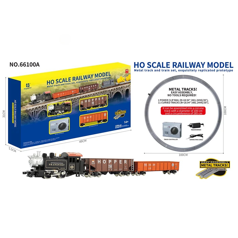 Model Kereta Api Logam Skala H - Vintage Toys Collection ulasan dan harga