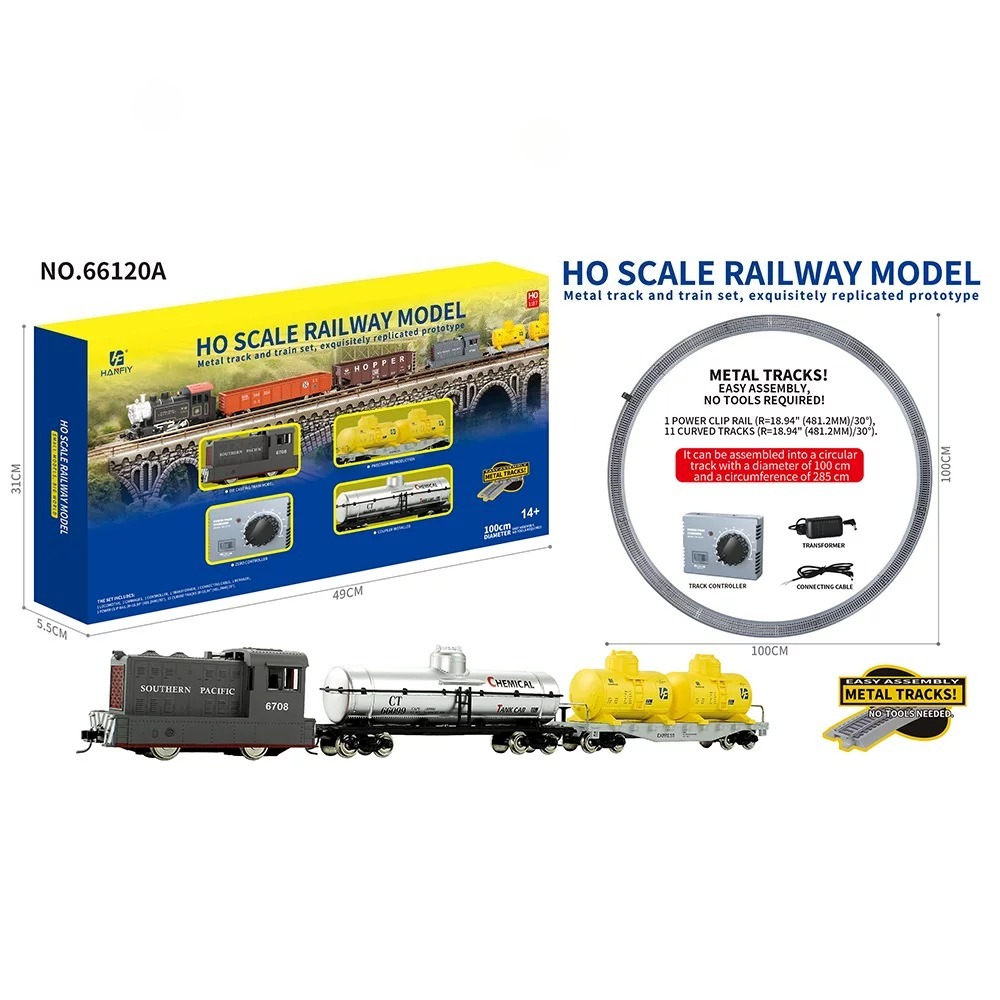 Model Kereta Api Logam Skala H - Vintage Toys Collection ulasan dan harga