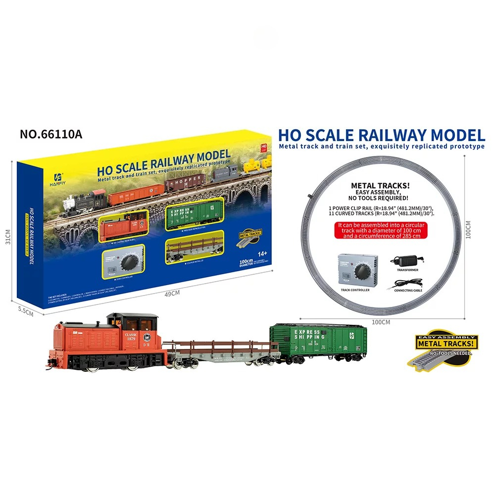 Model Kereta Api Logam Skala H - Vintage Toys Collection ulasan dan harga