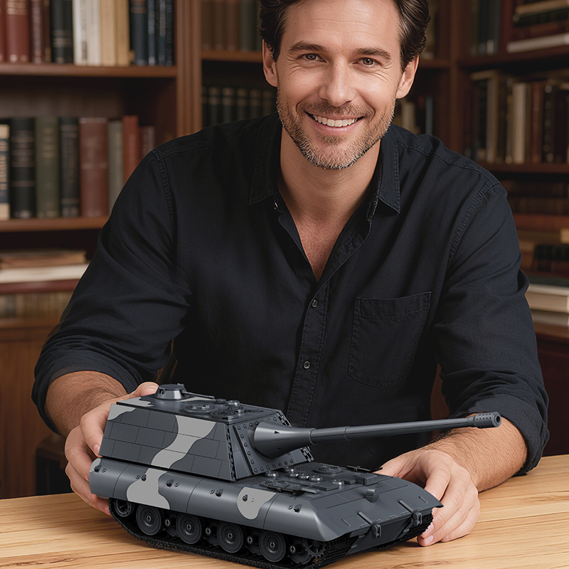 1836pcs MOC Tank Destroyer E-1 - Vintage Toys Collection ulasan dan harga