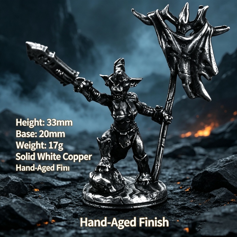 Figur Miniatur Prajurit Goblin - Vintage Collectible Board Games ulasan dan harga