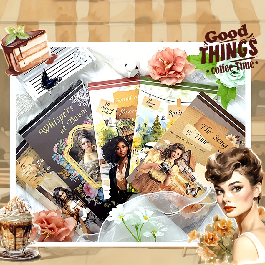 Stiker buku tempel 20 lembar k - Vintage Collectible Books ulasan dan harga