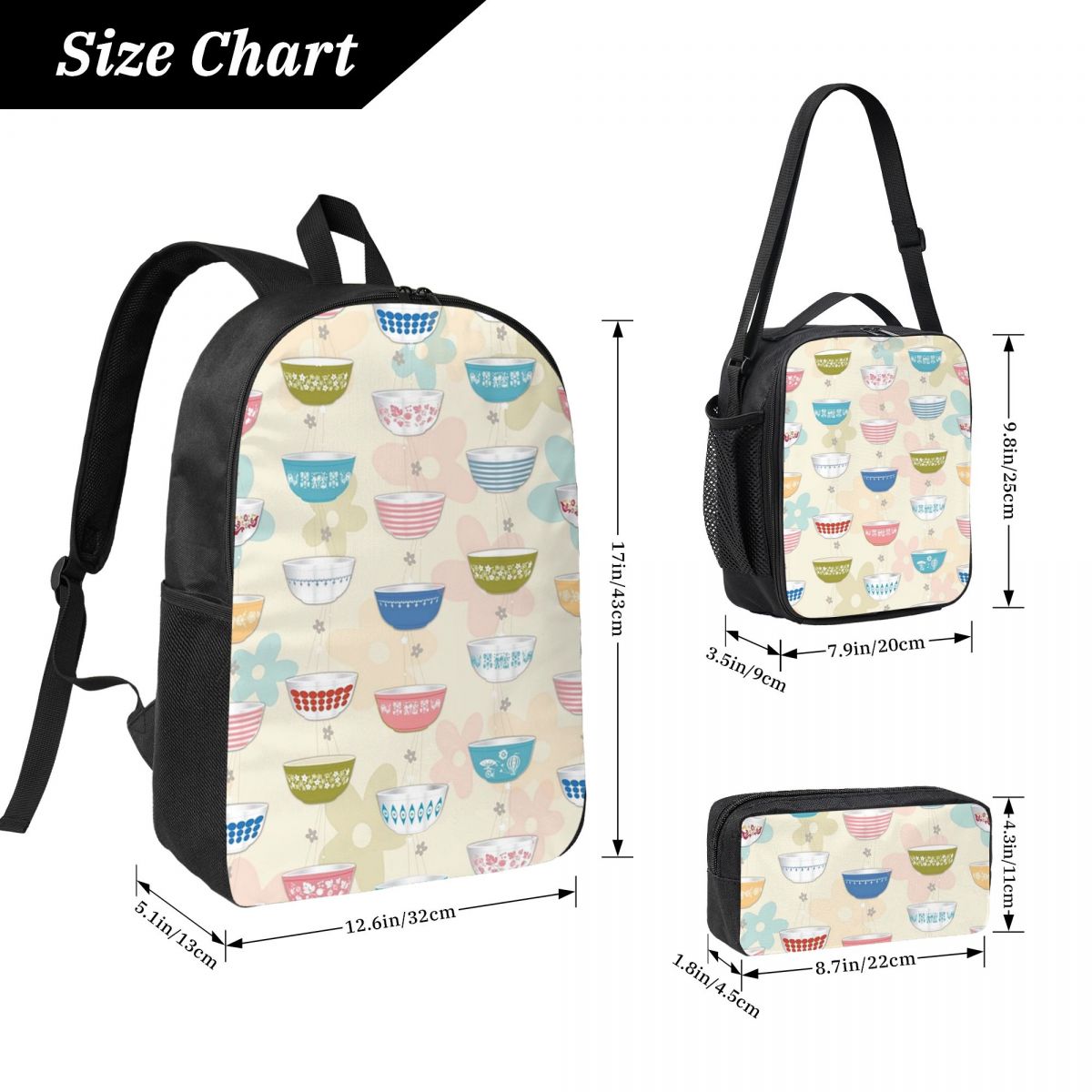 Ransel Koleksi Mangkuk Pyrex A - Vintage Collectible Pyrex ulasan dan harga