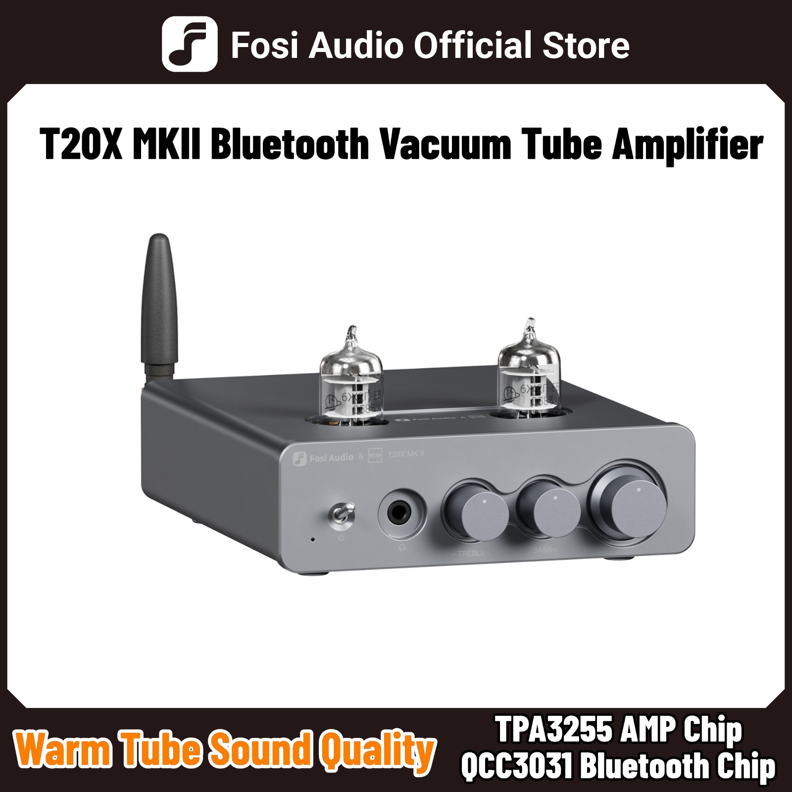 Fosi Audio T20X MKII 300W Blue - Tube Amplifier Part ulasan dan harga